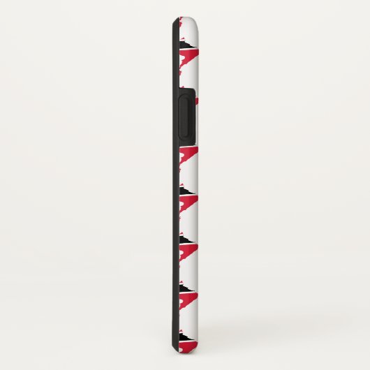 TRINIDAD & TOBAGO Flag Monogramm Überlebenszeit Case-Mate iPhone Hülle (Hinten/Rechts)
