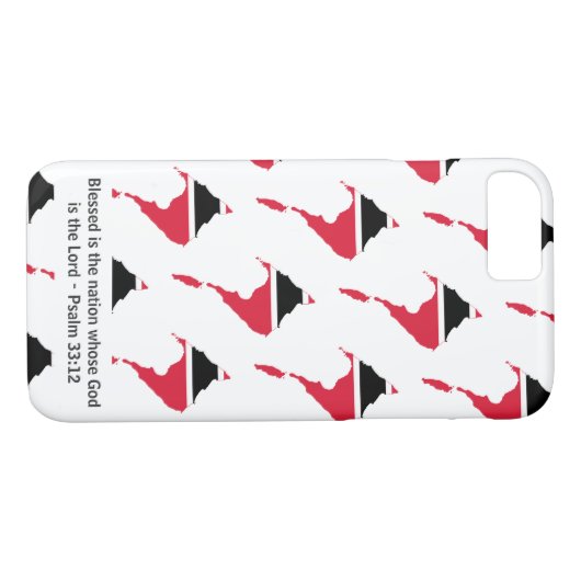 TRINIDAD & TOBAGO Gesegnete Nation Case-Mate iPhone Hülle (Rückseite (Horizontal))