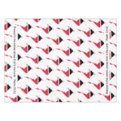 TRINIDAD & TOBAGO Gesegnete Nation Tischdecke (Vorderseite (Horizontal))