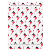 TRINIDAD & TOBAGO Gesegnete Nation Tischdecke (Vorderseite)