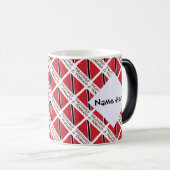 Trinidad - Tobago Trinidadian Flag Tiled Personal Verwandlungstasse (VorderseiteRechts)