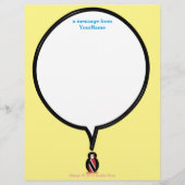 Trinidad Tobago Vortrag Frau Penguin Stationery (Vorderseite)