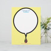 Trinidad Tobago Vortrag Frau Penguin Stationery (Stehend Vorderseite)