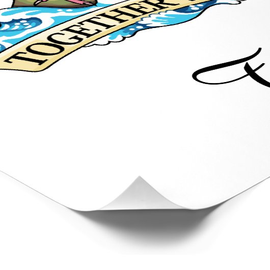 Trinidad-Tobago-Wappen Poster (Ecke)