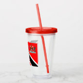 Trinidad u. Tobago Acryltrinkbecher (Links)