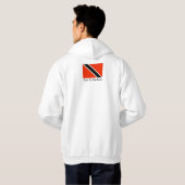 Trinidad u. Tobago Hoodie (Schwarz voll)