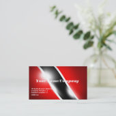 Trinidad- u. Tobago-Visitenkarte Visitenkarte (Stehend Vorderseite)