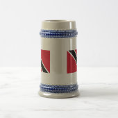 Trinidad und Tabago Bierglas (Mittel)