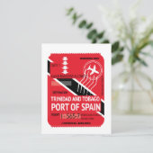 Trinidad und Tabakhafen für spanische Fahrkarten (Stehend Vorderseite)