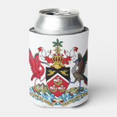 Trinidad- und Tabaklogo Dosenkühler (Kanne Vorderseite)