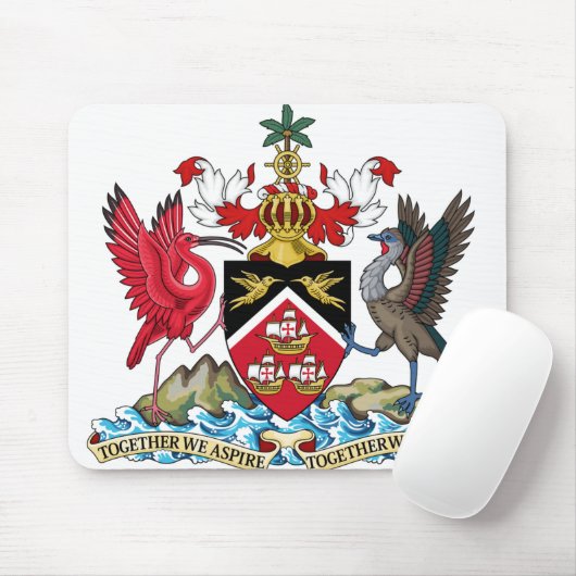 Trinidad- und Tabaklogo Mousepad (Mit Mouse)