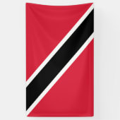Trinidad und Tobago Banner (Vertikal)