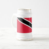 Trinidad und Tobago Bierglas (Vorderseite Links)