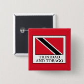 Trinidad und Tobago Button (Vorne & Hinten)