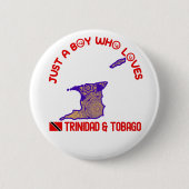 Trinidad und Tobago Button (Vorderseite)