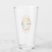 Trinidad und Tobago Caribbean Distressed Circle Glas (Rückseite)