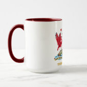Trinidad und Tobago COA Tasse (Links)