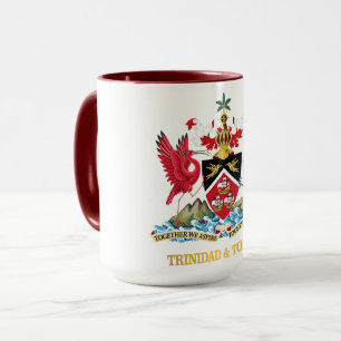 Trinidad und Tobago COA Tasse