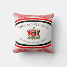 Trinidad und Tobago Coat of Arms Red Dot Muster