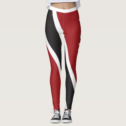 Trinidad und Tobago Emblem Leggings (Vorderseite)