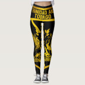 Trinidad und Tobago-Emblem Leggings (Vorderseite)