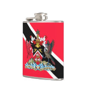 Trinidad und Tobago Flachmann (Links)