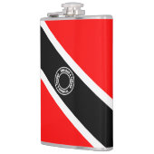 Trinidad und Tobago Flachmann (Links)