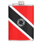 Trinidad und Tobago Flachmann (Vorderseite)