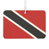 Trinidad und Tobago Flag Autolufterfrischer (Rückseite)