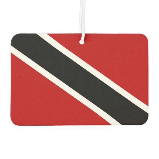 Trinidad und Tobago Flag Autolufterfrischer (Rückseite)