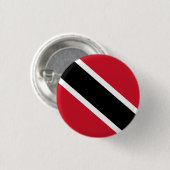 Trinidad und Tobago Flag Button (Vorne & Hinten)