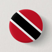 Trinidad und Tobago Flag Button (Vorderseite)