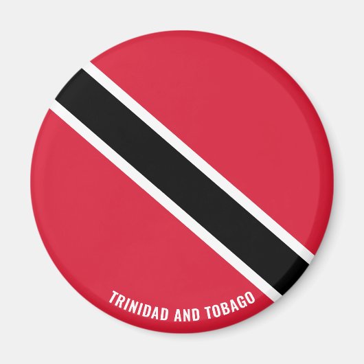 Trinidad und Tobago Flag Charming Patriotic Magnet (Vorne)