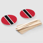 Trinidad und Tobago Flag Fächer (Non-assembled)