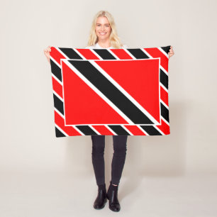 Trinidad und Tobago Flag Fleecedecke