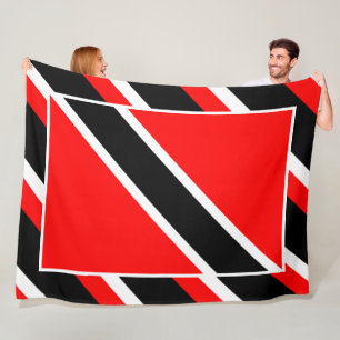 Trinidad und Tobago Flag Fleecedecke