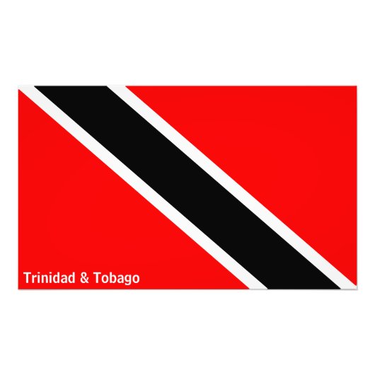 Trinidad und Tobago Flag Fotodruck (Vorne)