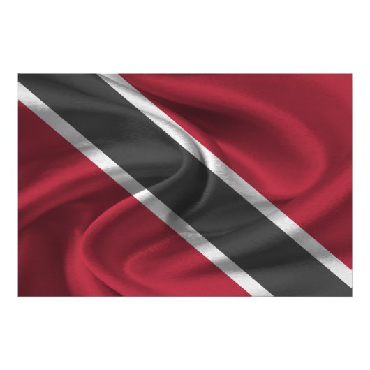 Trinidad und Tobago Flag Fotodruck (Vorne)