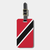 Trinidad und Tobago Flag Gepäckanhänger (Vorderseite vertikal)