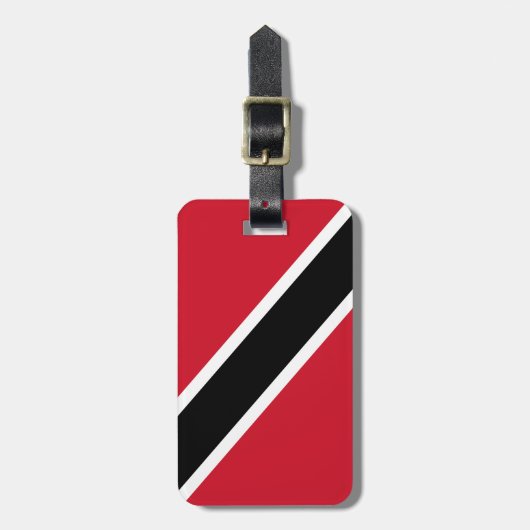 Trinidad und Tobago Flag Gepäckanhänger (Vorderseite vertikal)