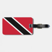 Trinidad und Tobago Flag Gepäckanhänger (Rückseite horizontal)