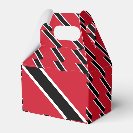 Trinidad und Tobago Flag Geschenkschachtel (Rückseite)