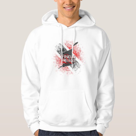 Trinidad und Tobago Flag Hoodie (Vorderseite)