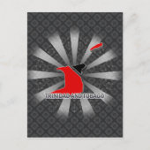 Trinidad und Tobago Flag Karte 2.0 (Vorderseite)