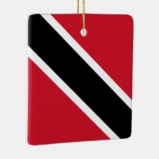 Trinidad und Tobago Flag Keramikornament (Rechts)