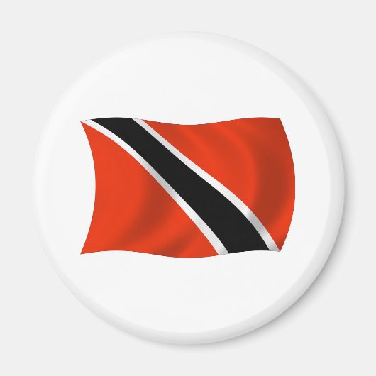 Trinidad und Tobago Flag Magnet (Vorne)
