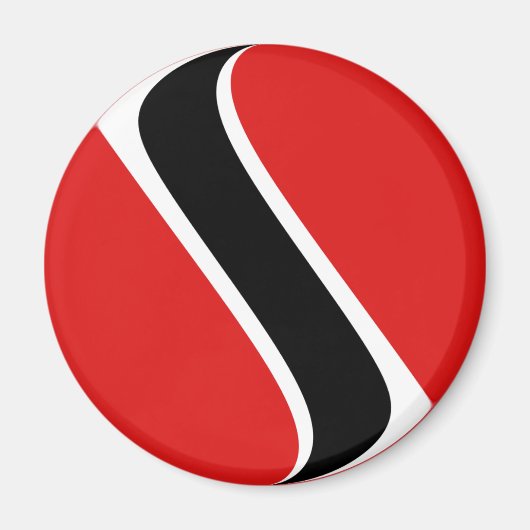 Trinidad und Tobago: Flag-Magnet Magnet (Vorne)