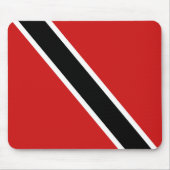 Trinidad und Tobago Flag Mousepad (Vorne)