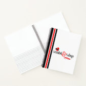 Trinidad und Tobago Flag Notizblock (Innenseite)