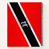 Trinidad und Tobago Flag Notizblock (Rückseite)